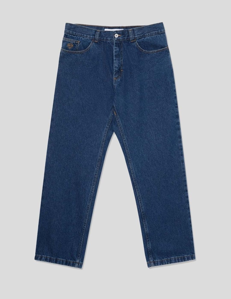 Pantalon POLAR SKATE CO 89! denim dark blue